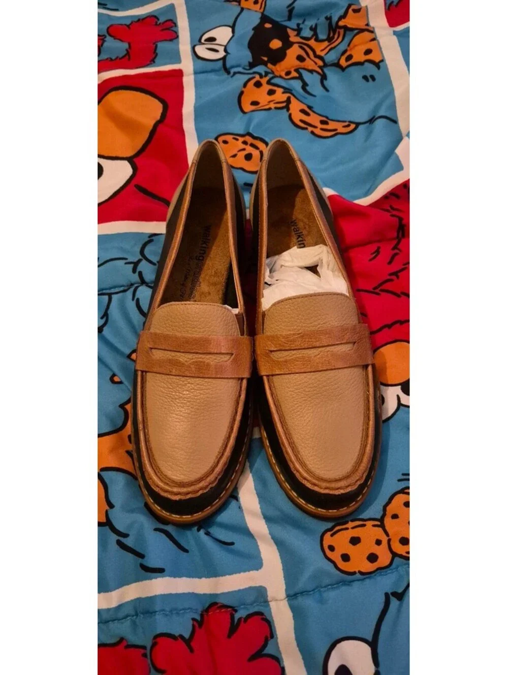 Walking Cradles Women's Leather Upper Loafers Size 8.5M